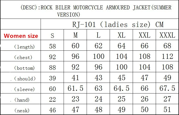ROCK BIKER Breathable Motorcycle Jacket Men Women Moto Mesh Jacket Summer jaqueta motoqueiro Moto Clothing Protective Gear