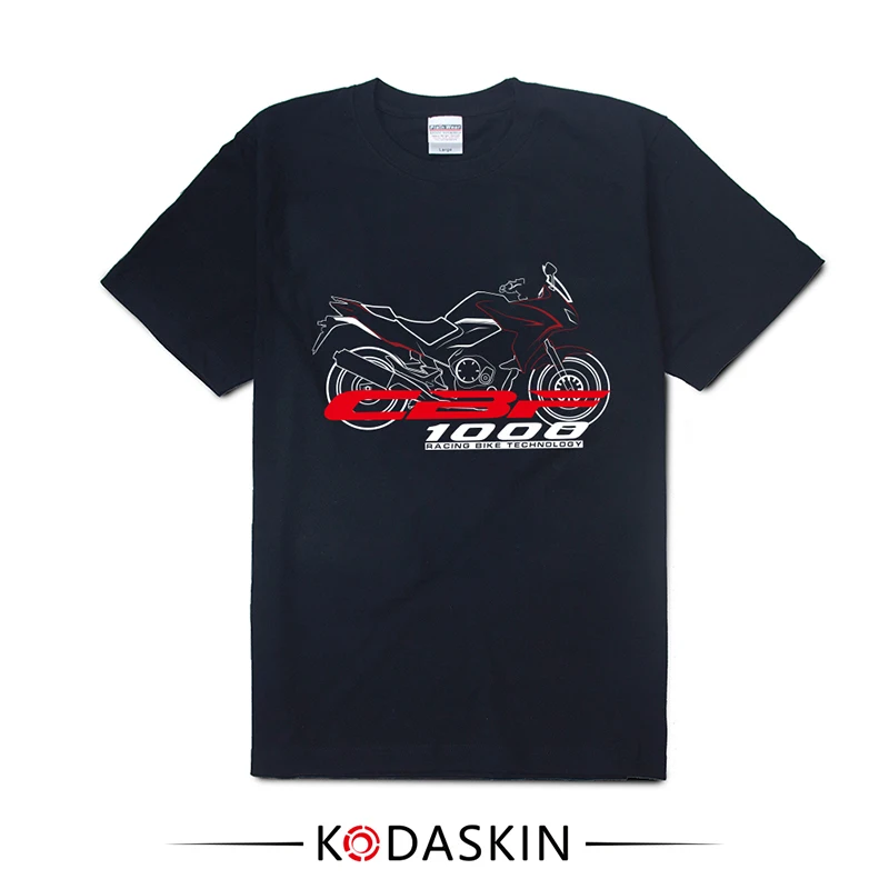 Мужская футболка KODASKIN для Honda CBF1000/CB1000F 100% хлопок футболка|Рубашки и топы| |