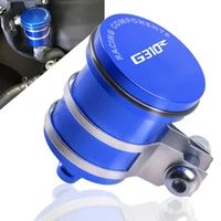 cnc aluminum motorcycle rear brake fluid reservoir clutch tank cylinder master oil cup cover for bmw g310r g310 r 2017 2018 2019