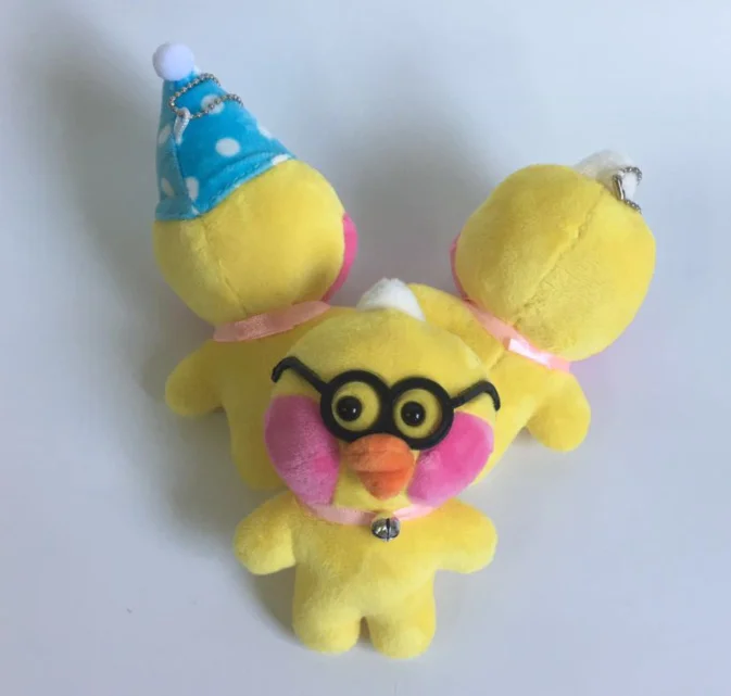 1 х плюшевая игрушка-брелок в виде утки Размер 15 см | Игрушки и хобби