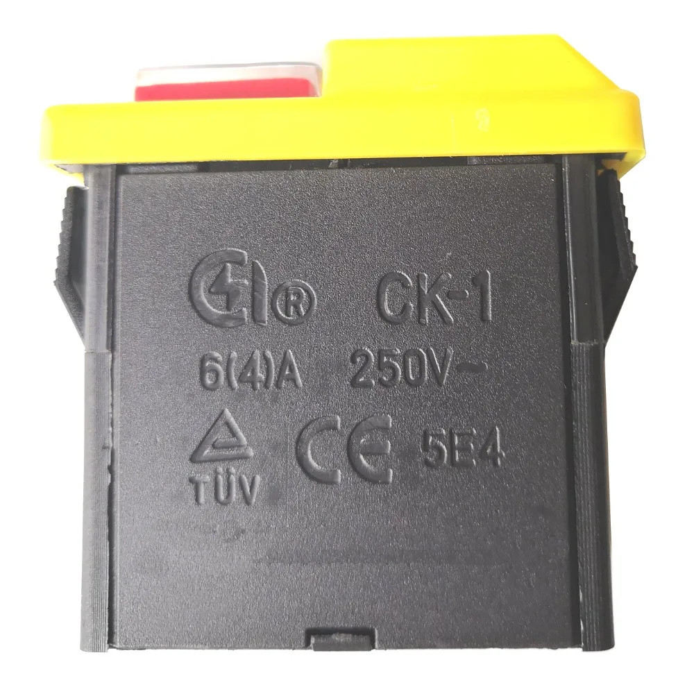 CK1 CK 1 125V/10A 250V/6A 4 Пина Водонепроницаемый электромагнитный кнопочные выключатели