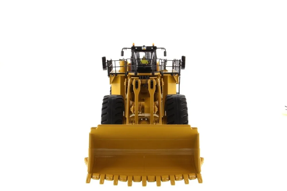 Литая игрушка модель DM 1:50 гусеница Cat 994K колесный погрузчик с рок ведро Инженерная техника 85505 для подарка, украшения