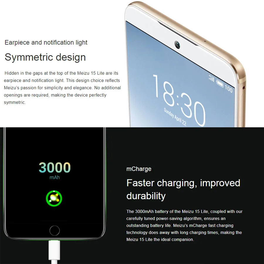 Оригинал Meizu 15 Lite M15 4 Гб Оперативная память 32 GB Встроенная Snapdragon 626 Octa Core 5 46 &quot1920x1080