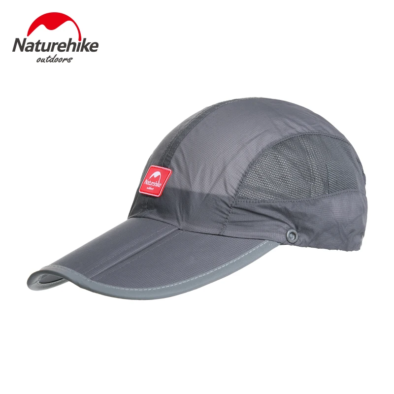 Naturehike открытый быстро сохнет крикет-Кепка дышащая шапка-маска Кепка солнцезащитный козырек анти-УФ может съемный шляпа Велоспорт Рыбалка Путешествия