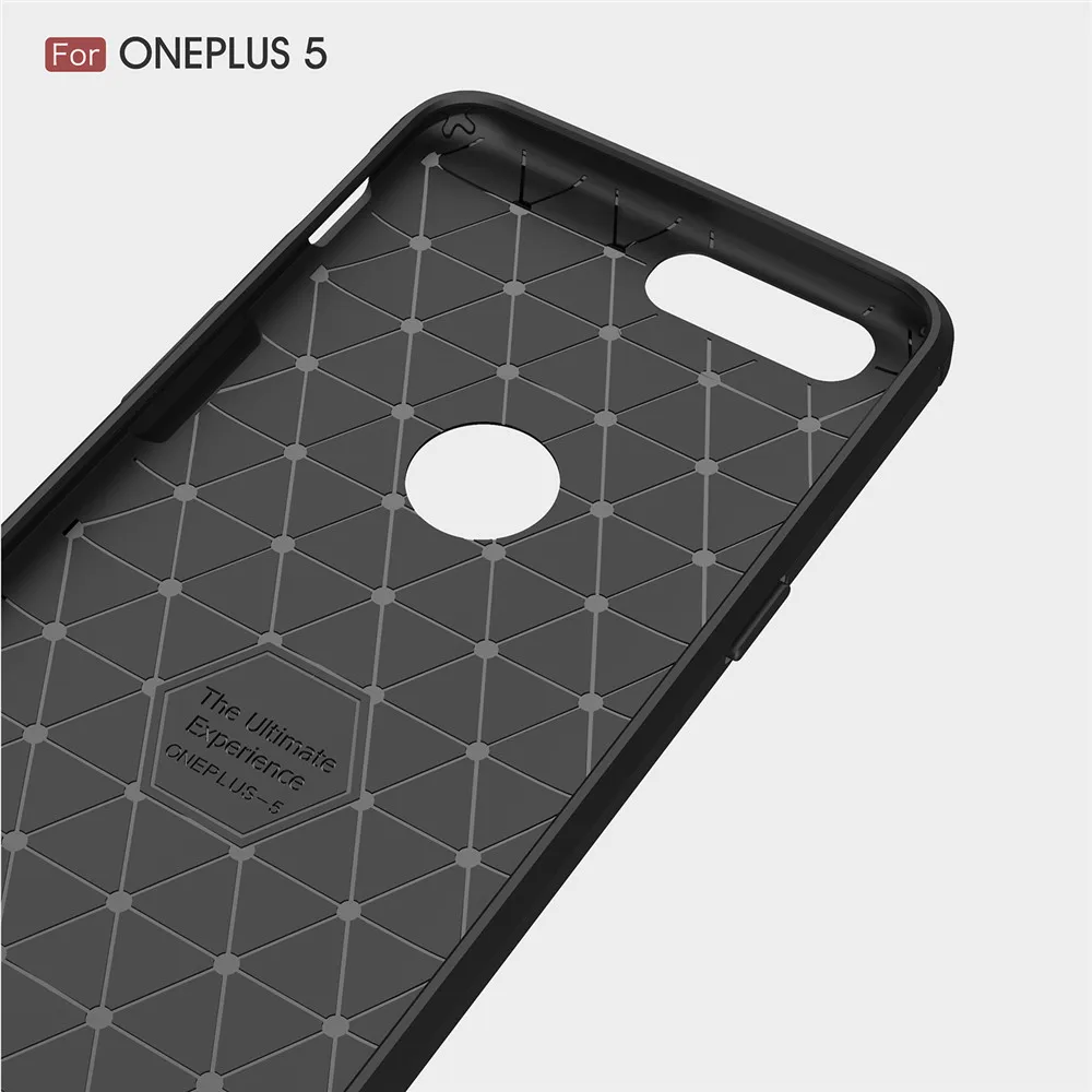 MAKAVO для OnePlus 5 Чехол Мягкий силиконовый резиновый чехол Роскошный Матовый из