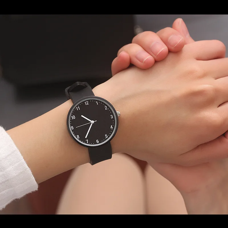 2019 creative design wristwatch camera concept brief simple special digital discs hands fashion quartz watches for men women | Наручные