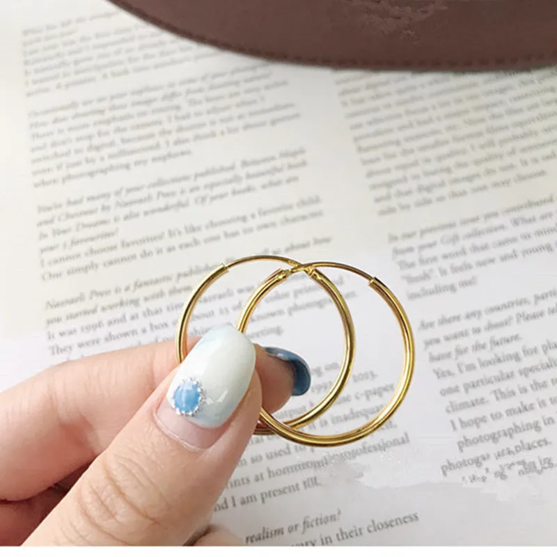 Женские серьги кольца из серебра 925 пробы|Серьги-кольца| |