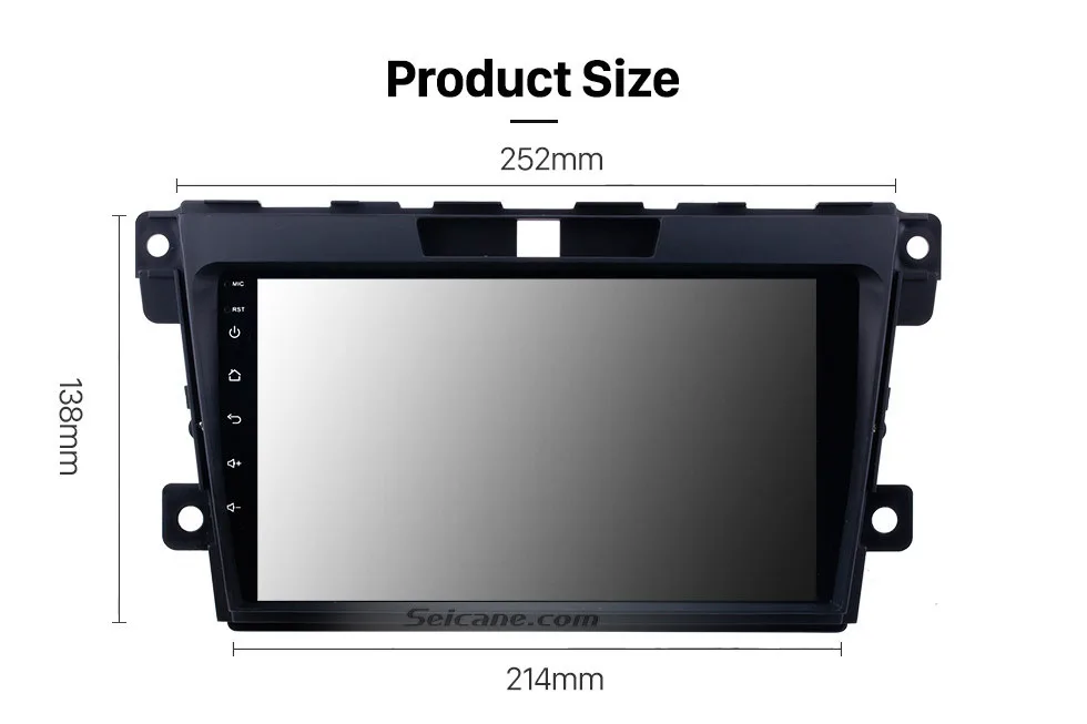Seicane 2Din " Android 8,1 автомобиль радио для MAZDA CX-7 2007 2008 2009 2010 2011 2012 2013 gps мультимедийный плеер головное устройство