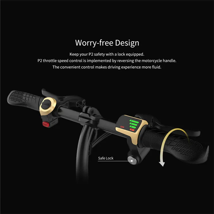 Складной велосипед Inmotion P2F/P2 Ebike, 36 В, 23,2 Ач/7,8 Ач, аккумулятор 350 Вт, 30 км/ч, 12 дюймов, мини-велосипед, электрический велосипед, CE FCC