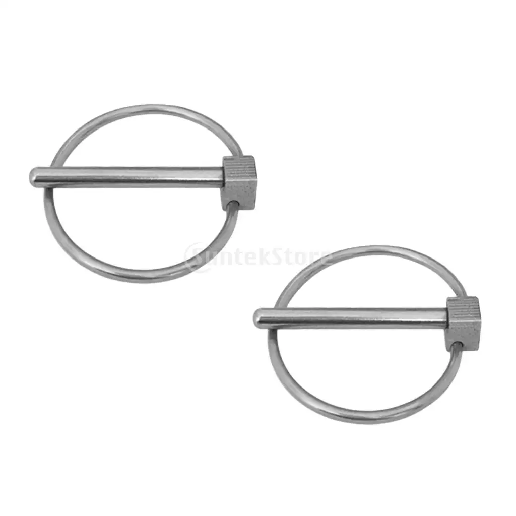 2 шт. 4 мм лодка каяк каноэ трейлер ферма трактор тележки Lynch шпильки Linch клип 49