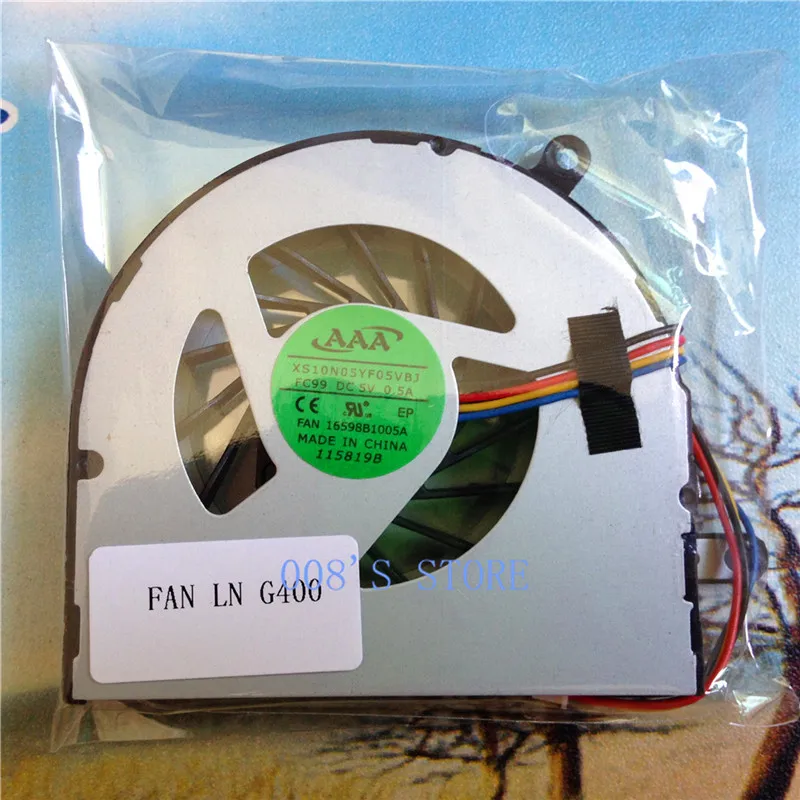 New CPU Cooler Fan Fit For Lenovo Ideapad G400 G405 G500 G505 G500A G490 G410 G510 4 Wires Laptop Cooling DIY Replacement | Компьютеры и