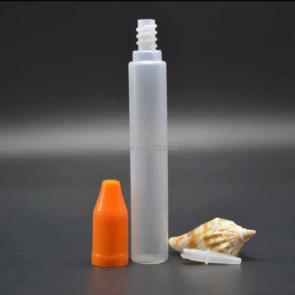 500 шт. 15 мл бутылка для капель с крышкой из полипропилена и стерильной капельницей