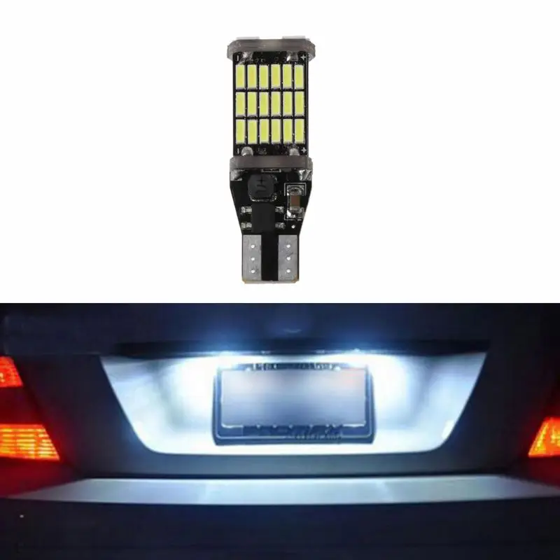 12В автомобиль 45-SMD 4014 LED резервный задний свет супер яркая ширина лампа белый |