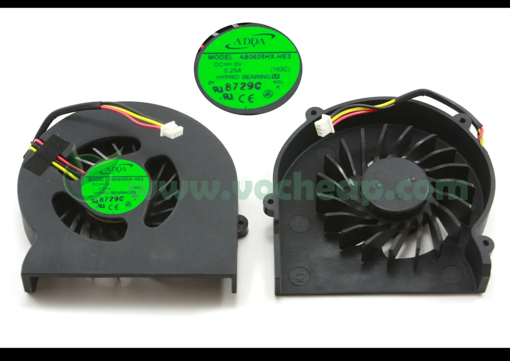 Охлаждающий вентилятор для ноутбука MSI EX400 EX600 EX700 GX400 PR600 VR200 VR201 VR601 VR610 VR610X новая