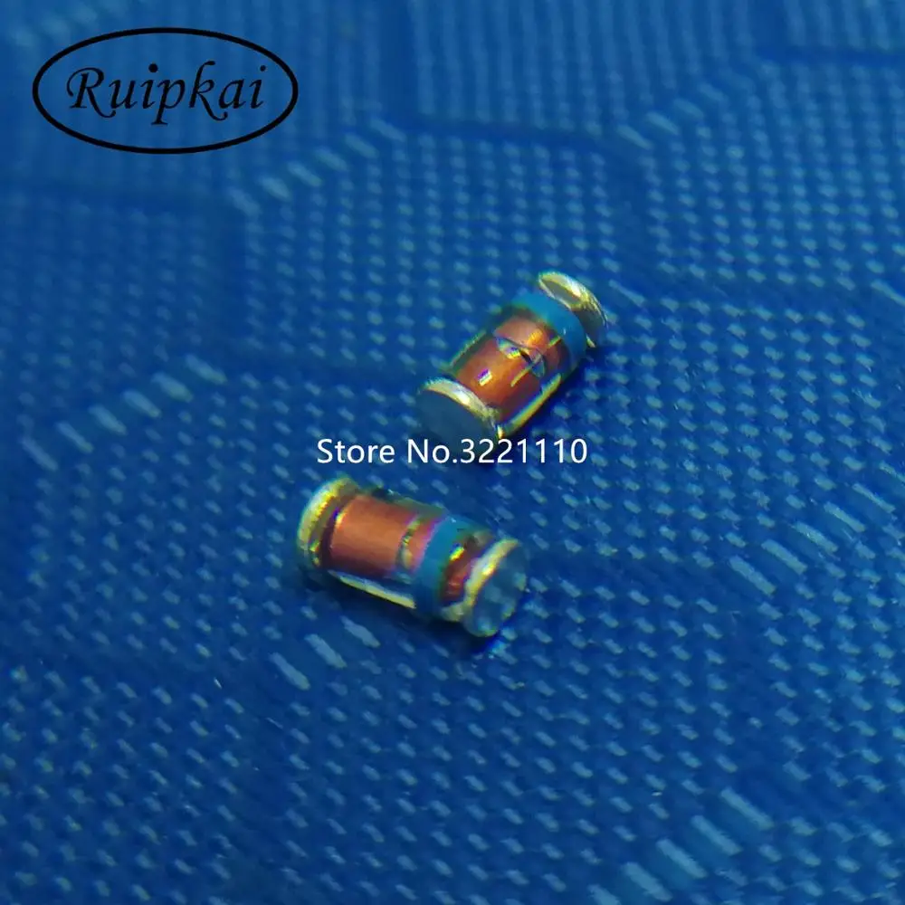 50 шт. ll41 5V1 1 Вт Мощность 5.1 В кремниевой планарной стабилитрон Диоды SMD zm4733a 1n4733