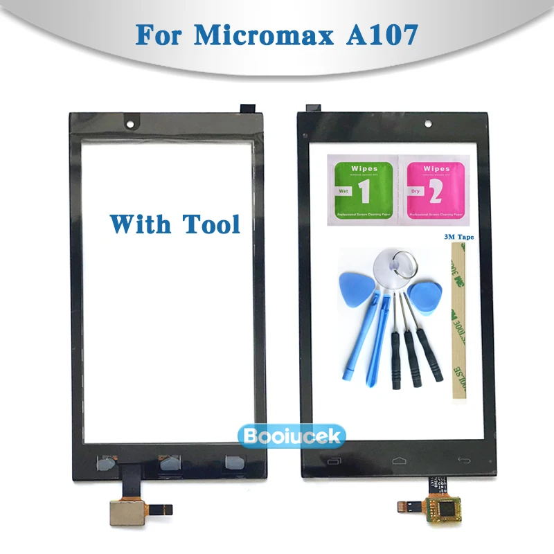 Высокое качество 4 7 &quotдля Micromax Canvas Fire A107 сенсорный экран дигитайзер Датчик