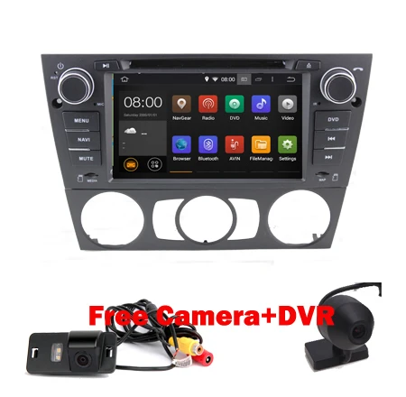 1 din 7 &quotAndroid 7.0 4 ядра dvd плеер автомобиля для BMW 3 серии E93 E92 E91 E90 (2005 2012) С WI FI 3G