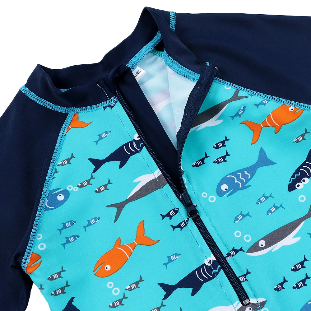 BAOHULU/купальный костюм для детей купальный с принтом парусной лодки одежда