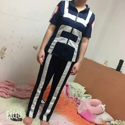 Костюм для косплея моя геройская Академия Bakugou Katsuki/Iida Tenya/Todoroki Shouto спортивная