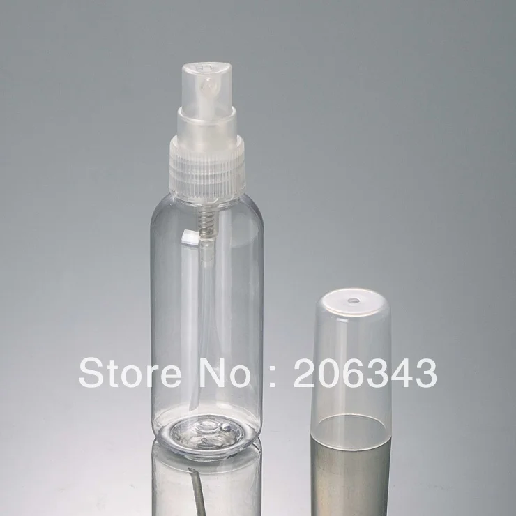 Бесплатная доставка 60 мл прозрачная пластиковая бутылка с прозрачной