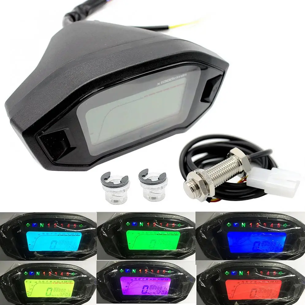 12V мотоциклы Модифицированная скорость пробег жидкокристаллический 2-4