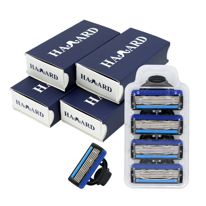 HAWARD Razor 16 картриджей 5 слойное Сменное бритвенное лезвие Подарочная бритвенная