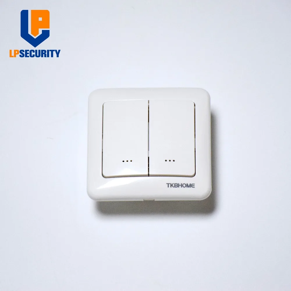 TKB домашний TZ35D Z-Wave Plus двухнастенный модуль диммера с двойным веслом для ламп