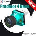 Foxeer Predator V4 Nano FPV мини-камера Супер WDR OSD 4 мс задержка PALNTSC переключаемая камера для 2-дюймового внутреннего FPV гоночного дрона