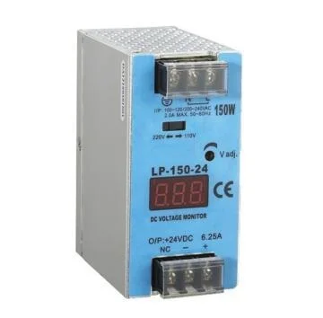 Ac в dc LP 150 12 Вт В 12.5a din рейка цифровой дисплей светодиодный источник питания для