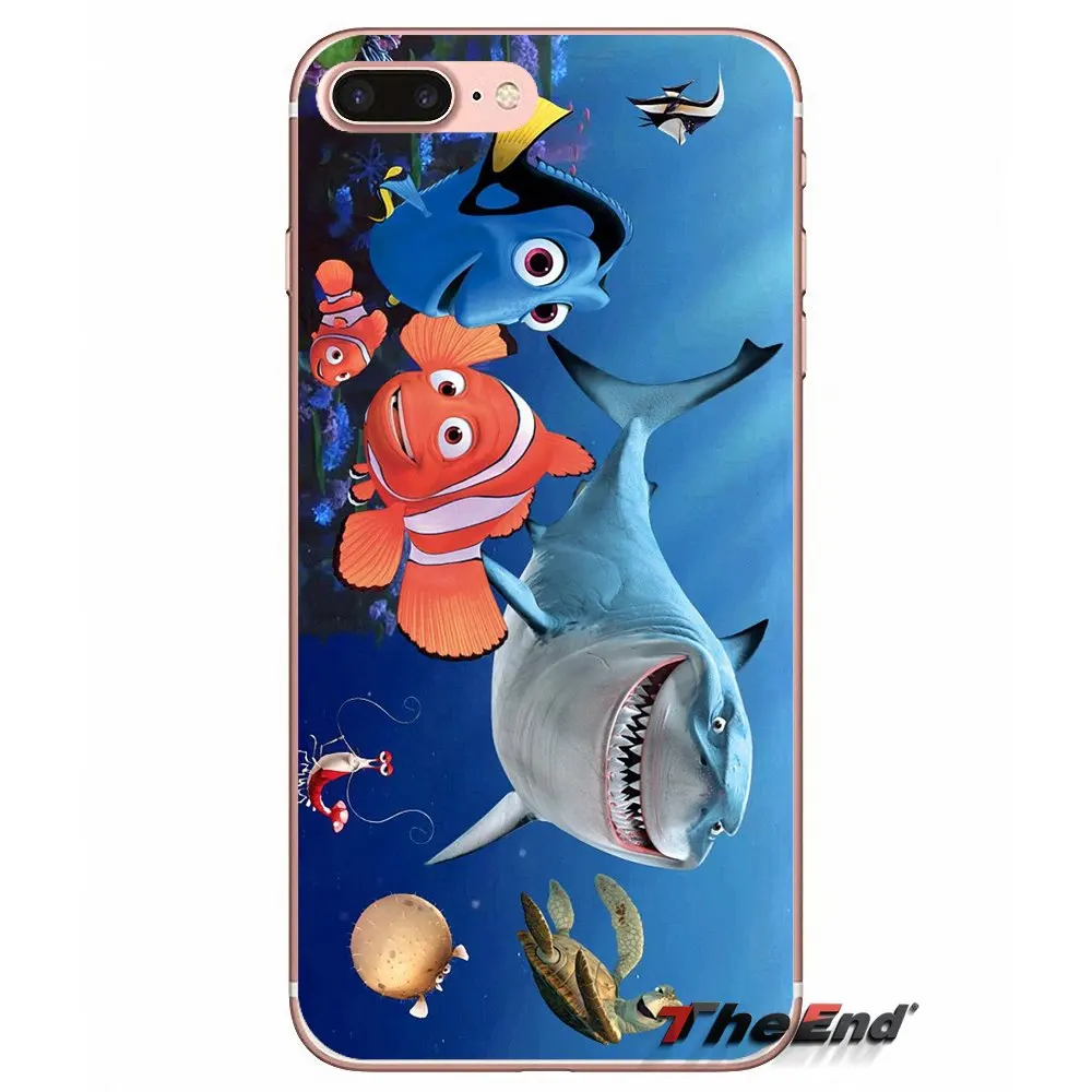 Чехол для мобильного телефона Finding Dory 2016 iPhone X 4 4S 5 5S 5C SE 6 6S 7 8 Plus Samsung Galaxy J1 J3 J5 J7 A3 A5