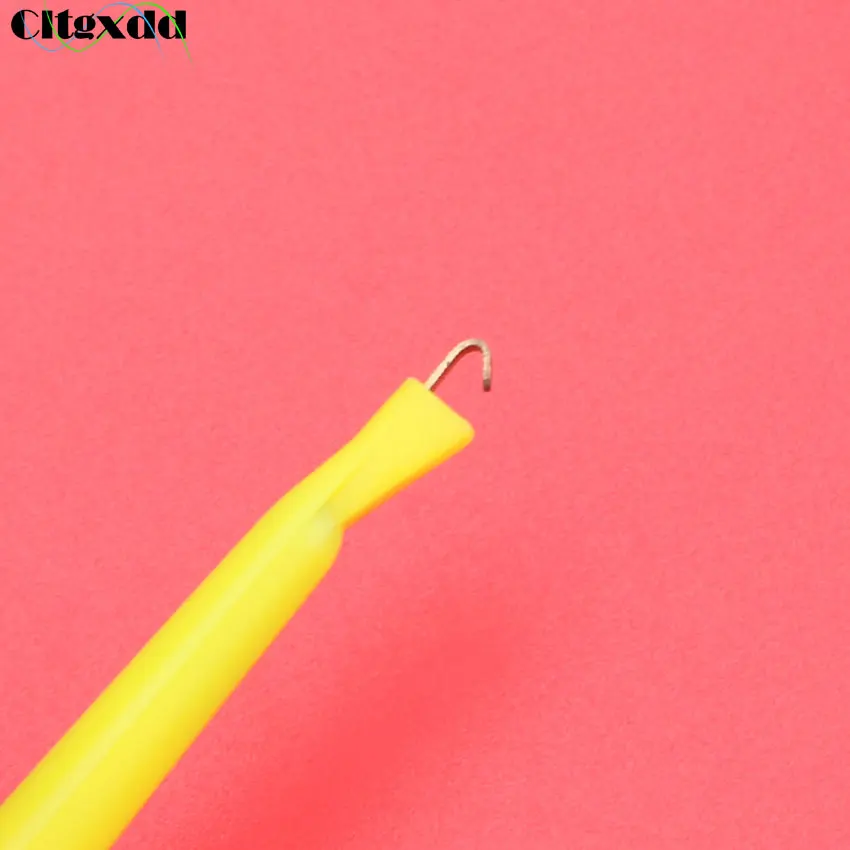 Cltgxdd 1 шт. тестовый зонд с одним мини тестовым зажимом для электронных тестов IC