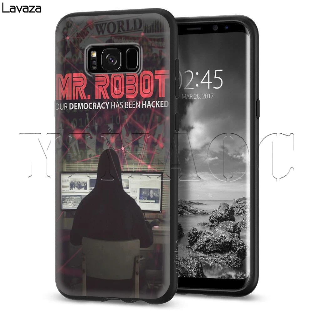 Чехол-робот Lavaza Mr для Samsung Galaxy S6 S7 Edge J6 S8 S9 S10 Plus A3 A5 A6 A7 A8 A9 Note 8 9 | Мобильные телефоны