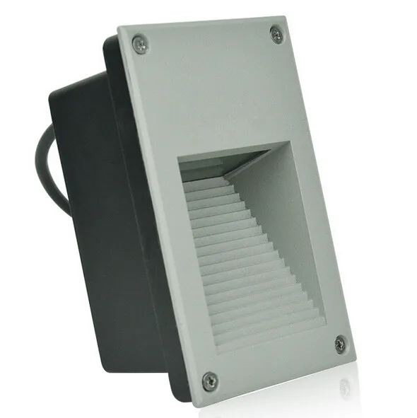 Бесплатная доставка 9 Вт Светодиодная угловая лампа утопленная для лестницы и