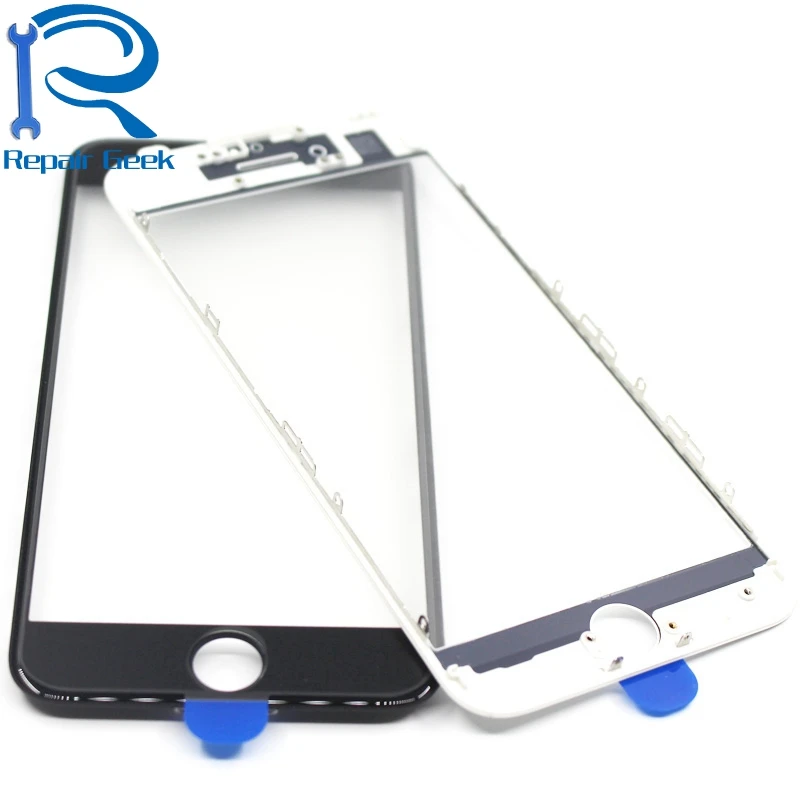 10 шт. холодный пресс 3 в 1 переднее стекло с рамкой OCA для iPhone 8 7 6 6s plus 5s 5 5c