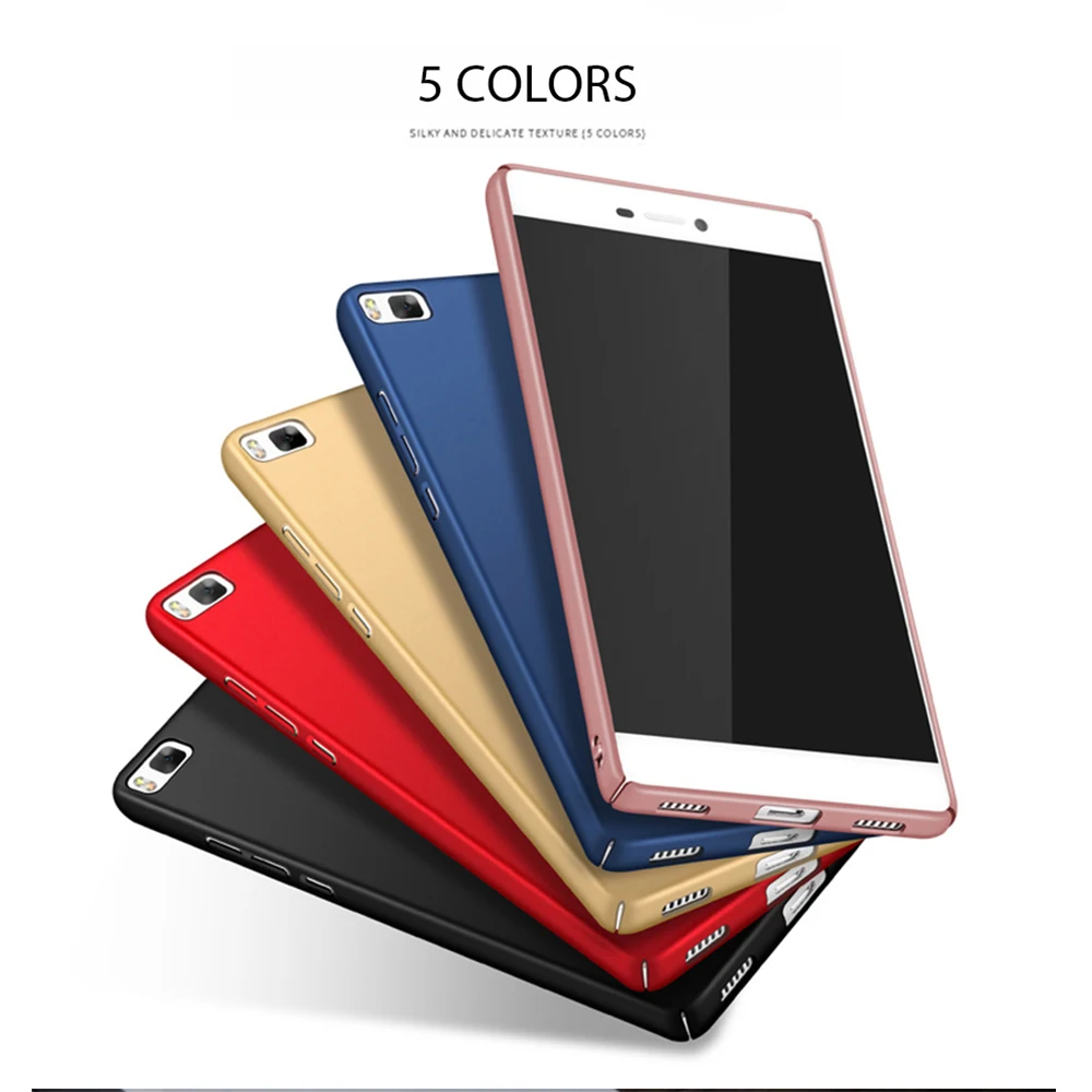 ZORWING Case For Huawei P8 Slim Matte Phone Lite Cover Hard Coque Back 2017 |