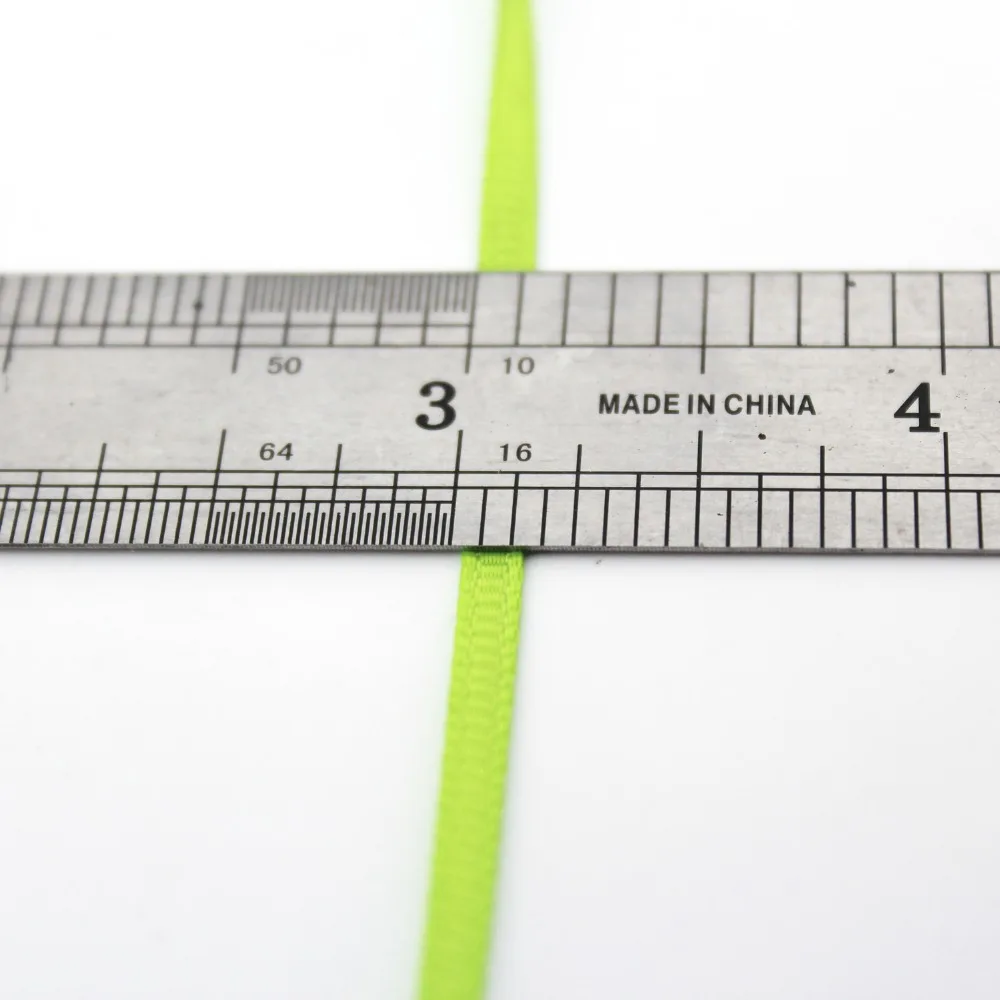 Корсажная лента из полиэстера Apple Green 1/8 дюйма 3 мм для дома свадьбы подарок ручной