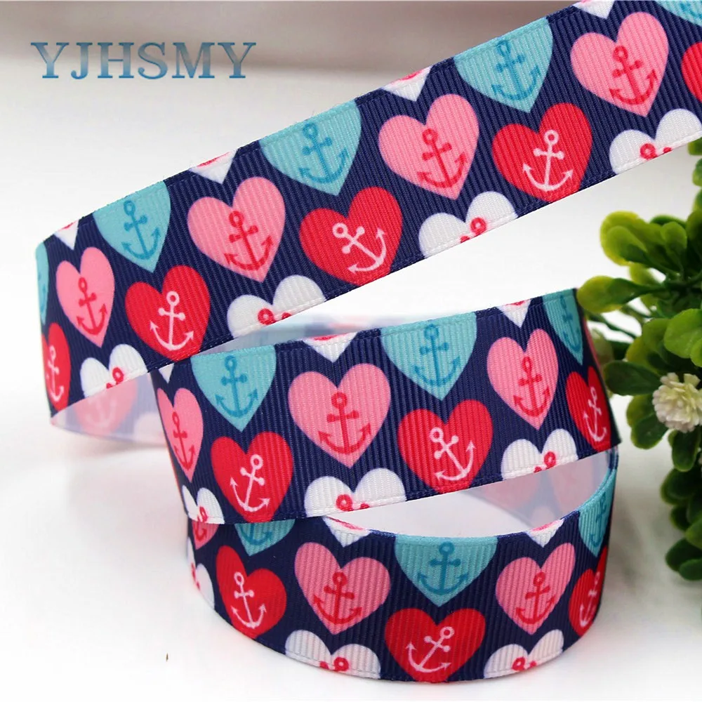 YJHSMY F 17609 463 25 мм 10 ярдов мультфильм печатных grosgrain ленты DIY ручной работы