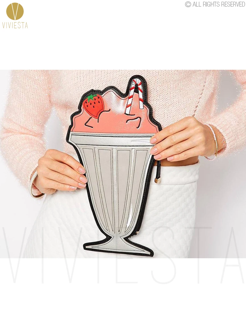 Еда Новинка клатч-Для женщин 2018 новый уличный стиль дизайнер причудливый