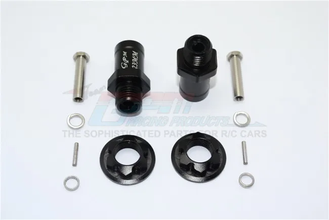 1/10 AXIAL YETI 90026 ALLOY FRONT HEX ADAPTORS 23MM -SET ADT023MM for 17mm hex wheels and 4mm wheel shaft | Игрушки и хобби