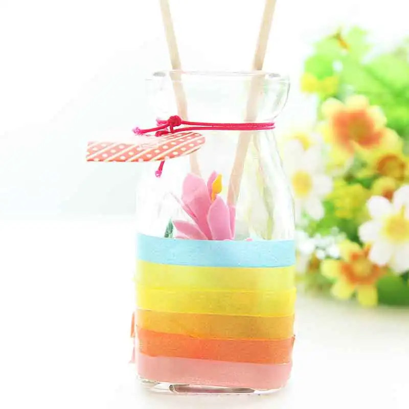 10 шт./лот Macarons маскирующий набор декоративного скотча васи DIY Ремесло Декор лента для скрапбукинга для дневника канцелярские принадлежности для альбома школьные принадлежности 10 цветов