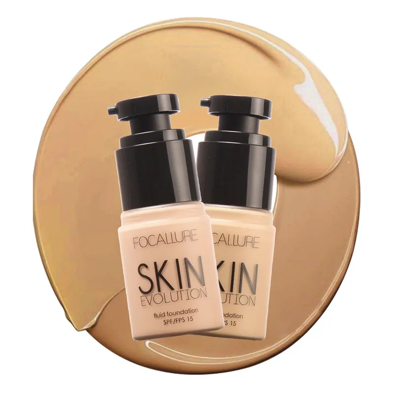 FOCALLURE Жидкий тональный крем для лица основа bb консилер SPF15 отбеливающий