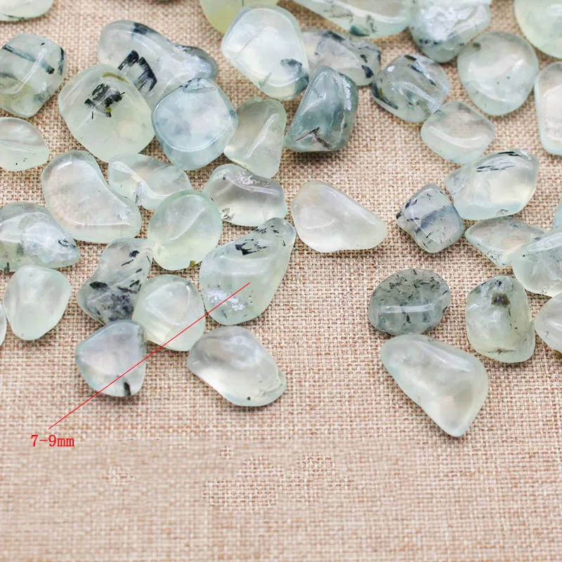 100 г натуральный Prehnite кварцевый полированный тонущий камень графитовый гравий