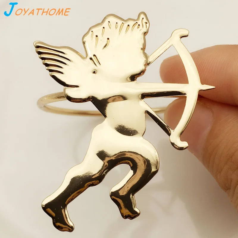 Joyathome High End Купидон кольцо для свадебных салфеток держатель Салфетка коврик