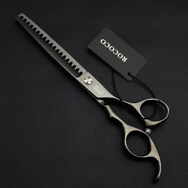 Профессиональные ножницы для филировки домашних животных ухода за собаками из