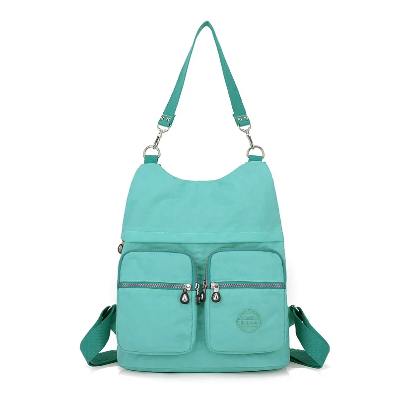 Новая женская нейлоновая сумка-мессенджер сумки высокого качества с двумя