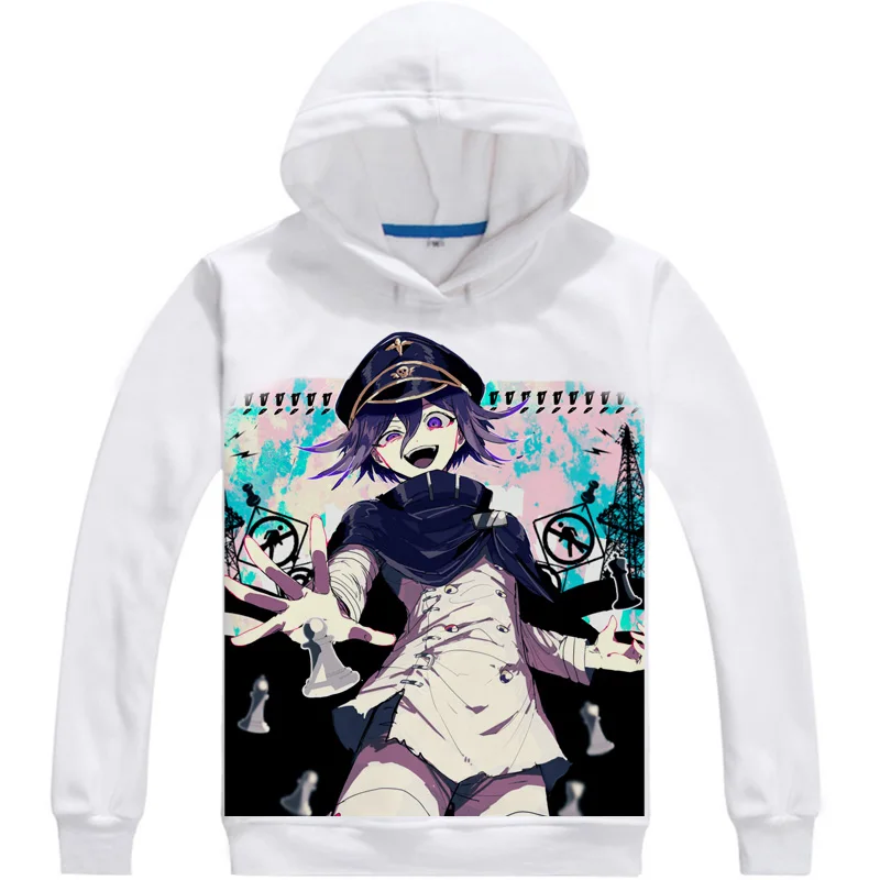 Макото наэги Kyoko Kirigiri мужские толстовки Danganronpa V3 убийства гармонии Толстовка уличная аниме-толстовка с принтом длинная куртка с капюшоном - Цвет: Style 9