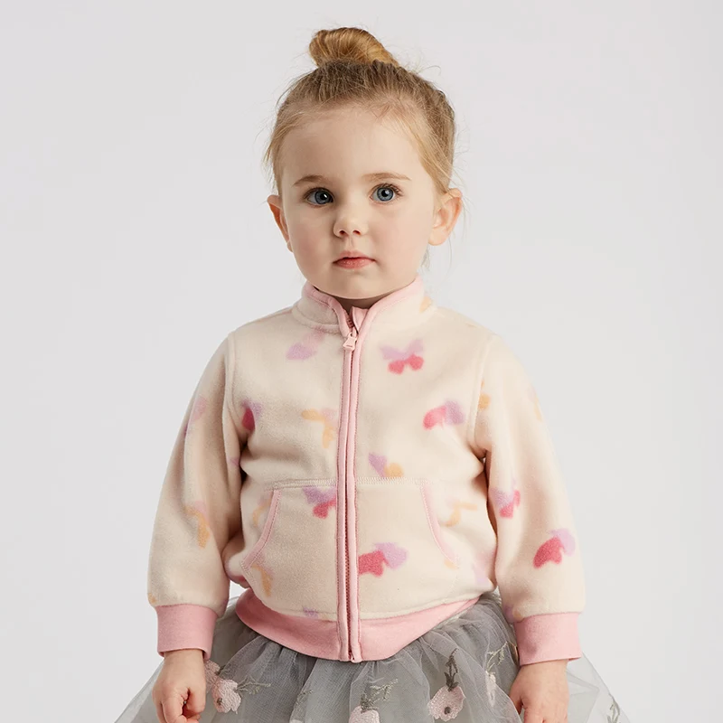 DB396-H dave bella spring baby lovely jacket children fashion outerwear kids cute coat |