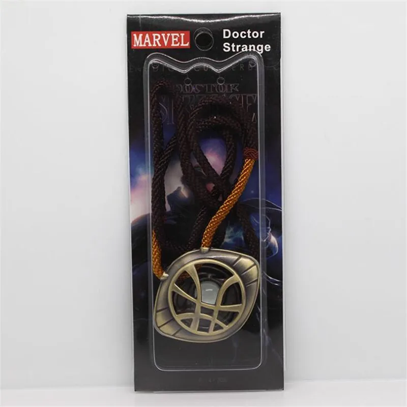 Marvel Film Doctor stranna Eye of Agamotto Periphery Prop Аксессуары светящееся ожерелье подарок на