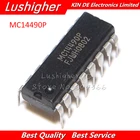 Логический чип MC14490P DIP-16 MC14490 DIP16 MC14490PG, оригинальный новый, 5 шт.