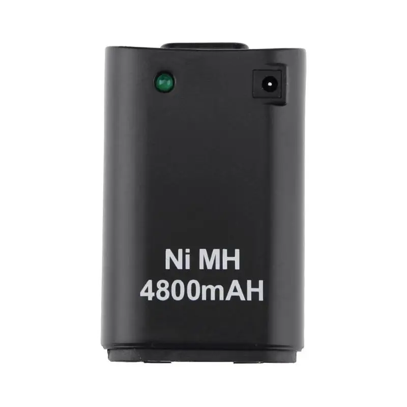 4800 mAh аккумулятор+ зарядный кабель для Xbox 360 беспроводной контроллер с индикаторным зарядным устройством s